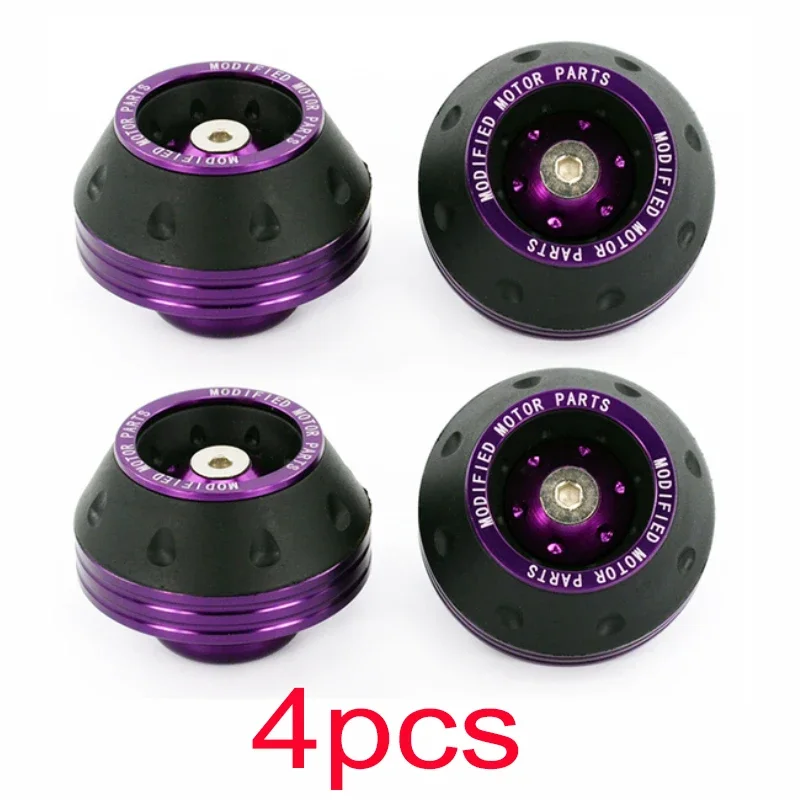 4Pcs Purple