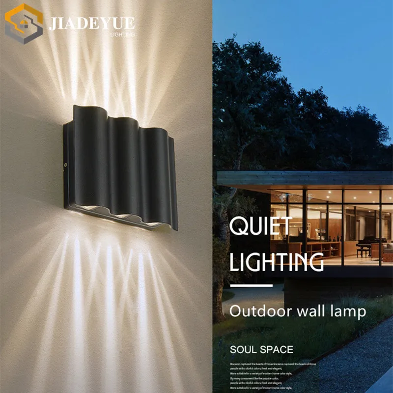 LED outdoor wall lamp, wall lamp, garden, waterproof, ip54