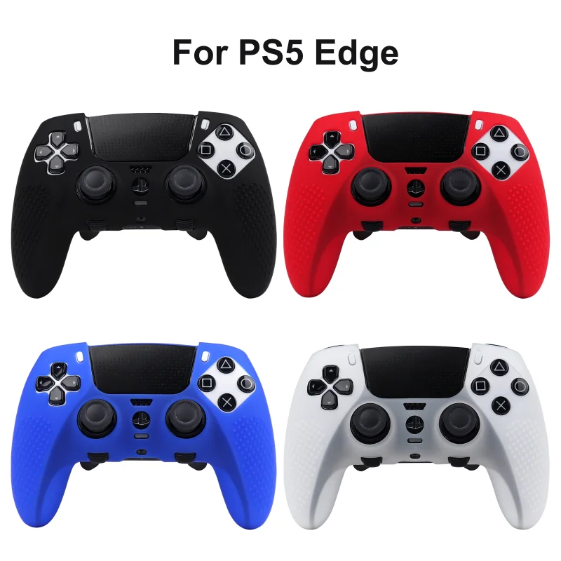 Custodia Protettiva In Silicone Morbido Antiscivolo Per Controller Dualsense Edge Custodie In Pelle Per Ps5 Edge Gamepad Joystick Accessori Di Gioco
