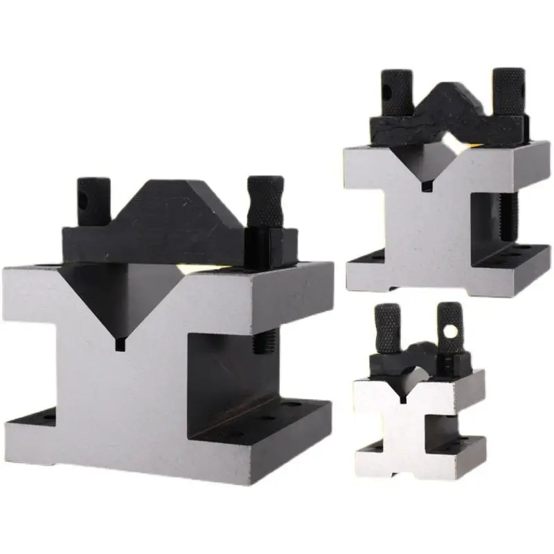 MAKLE V 블록 접지 쌍 클램프 세트, 정밀 매칭 쌍, 정밀 기계 다용도 게이지 도구, 35x35x30mm, 90 °
