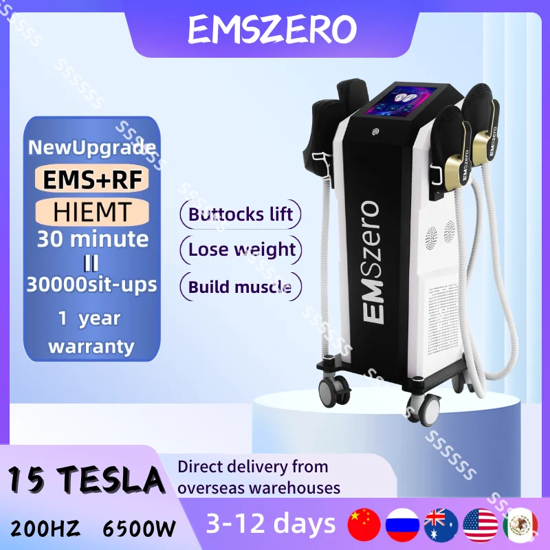 

Professional EMSzero Sculpting NEO RF Machine EMS Body Slimming 2024 HIEMT PRO Muscle Stimulation Fat Removal