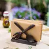 Rustic Cat Cast Iron Standing Napkin Holder European Home Table Bird Fork Spoon Metal Tissue Paper Holder Business Card Holders 2