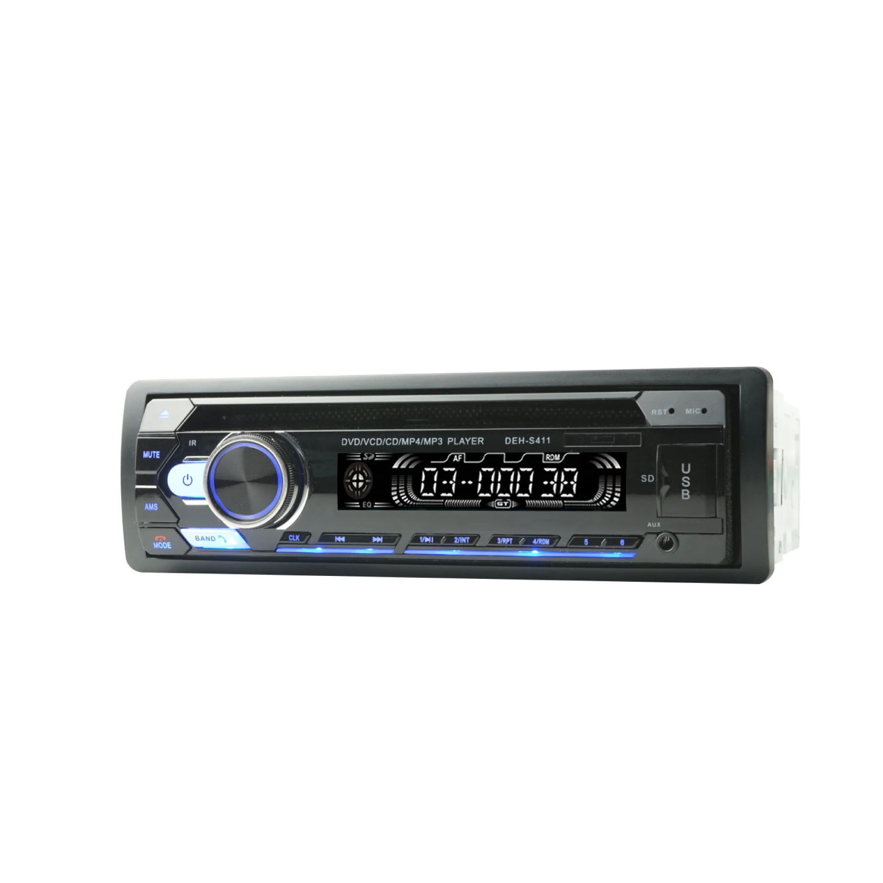 1Din CDVD USB/TF In Dash Radio Receiver Bluetooth Player For Volkwagon Peugeot Citroen Seat Fiat Toyota Honda Nissan Ford car radio car cd player