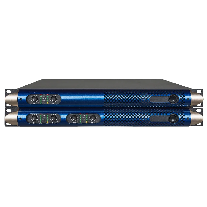 Suitable For Digital Amplifier Of Entertainment Category Karaoke Professional 1U Two Four Channels Audio Prower Amplifier