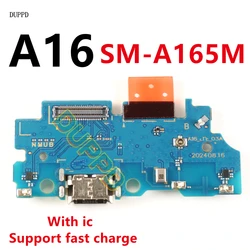 Enhanced USB Charging Port Jack Dock Connector with Microphone Flex Cable (A16 4G SM - A165M)