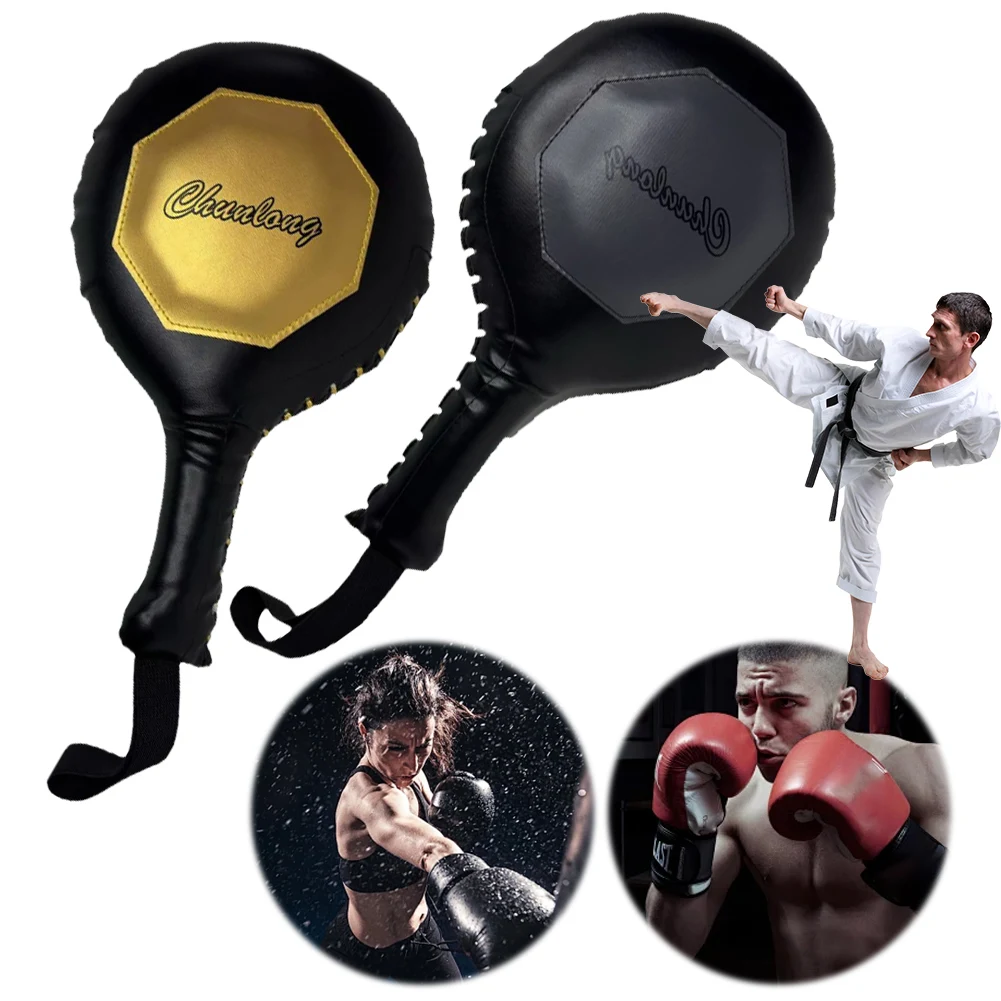 Boxing Target Paddles Boxing MMA Target Pads with Elastic Strap Punching Pads Foot Kicking Targets for Martial Arts Training