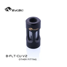 

Bykski B-FLT-CU-V2,PC Water Cooling Filter Fittings,Dual Inner G1/4 Thread Female To Female Connector