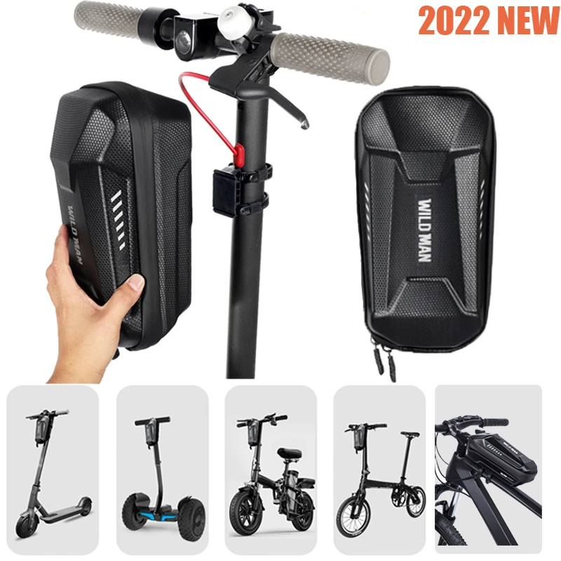 Sacoche étanche Avant Pour Trottinette électrique Ou Vélo - NEWBOLER Noir, Neuve