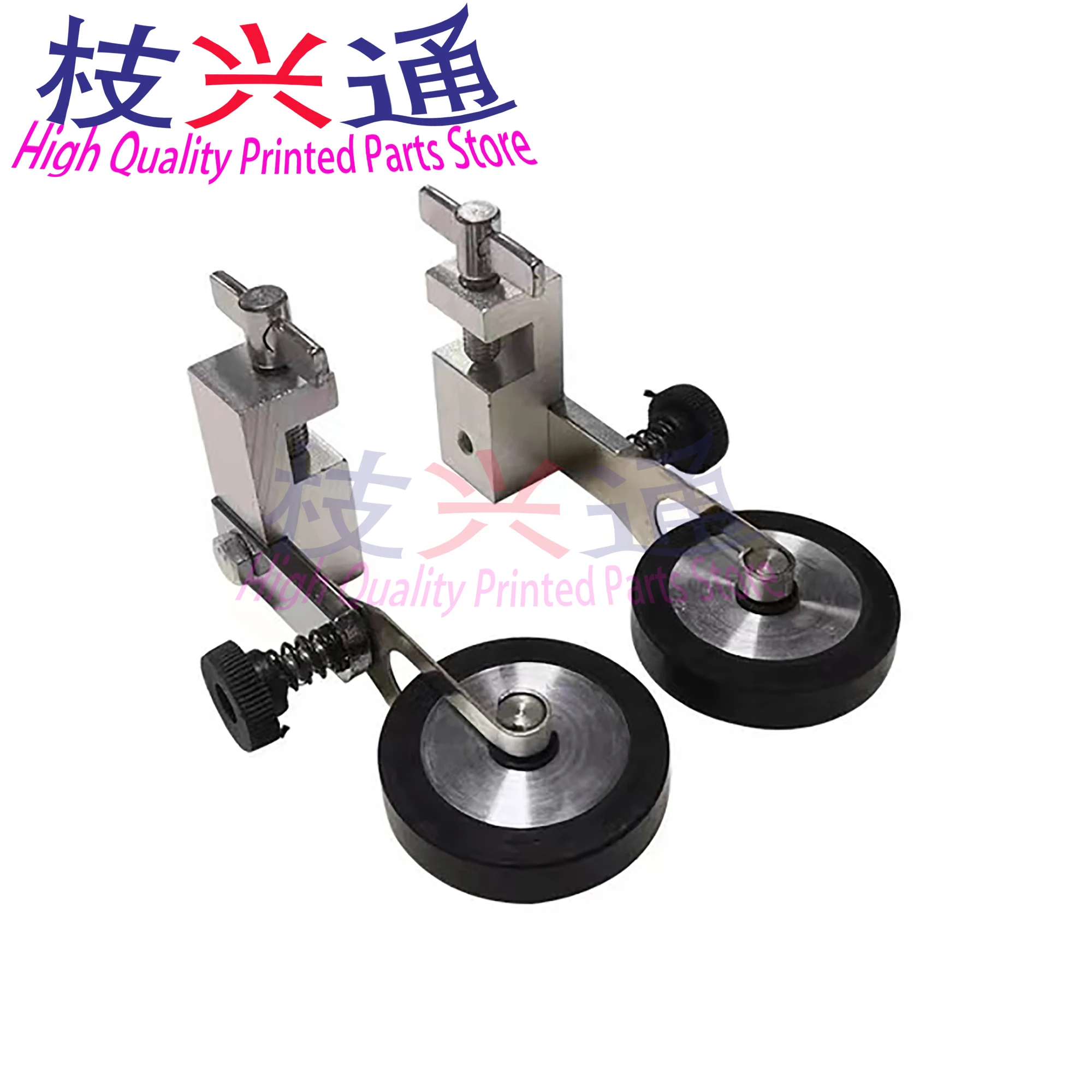 2 Pair Paper Pressing Rubber Wheel Assembly 66.020.118F 66.891.020F Pressure Rubber Roller Assembly For Heidelberg Spare Parts