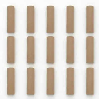 15Pcs 종이 튜브 크래프트 라운드 골판지 튜브 DIY 공예 만들기 도구 아트 프로젝트 저장 용지 롤 골판지 튜브