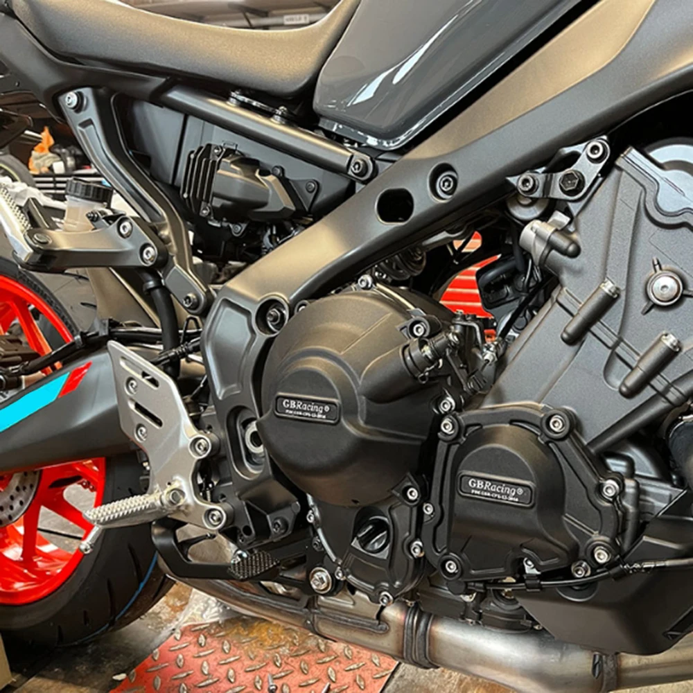 Motorcycle Engine Cover Engine Cover Protector Engine Guard Motorcycle Accessory Set GB Racing R9 MT09 to + For YAMAHA YZF-R9 Body & Frames Clutch Pulse Protection Cover