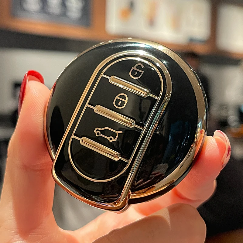 Smart Key TPU Car Key Case Cover for BMW MINI COOPER S ONE JCW F54 F55