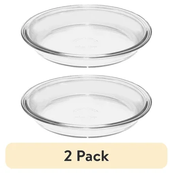 Glass Pie Plate Set 1