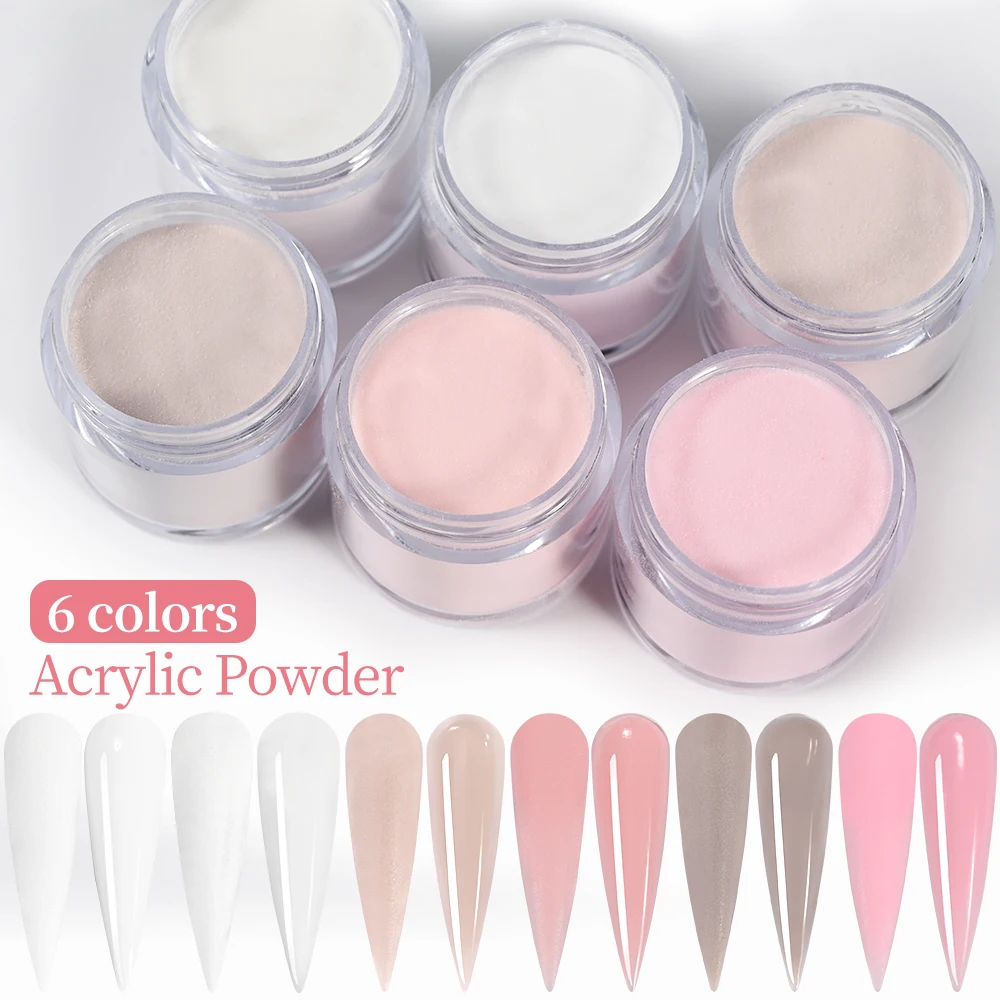 1Jar 7g Dip Powder Fall Colors Nail Dipping Powder For French Nail Art Starter Manicure Salon DIY at Home Odor Free Long-Lasting 3