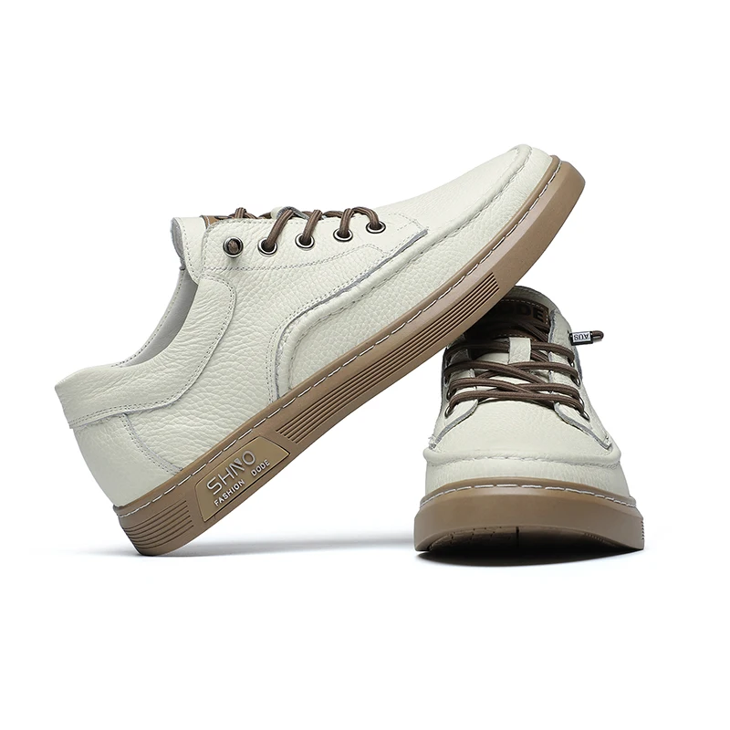 Leather Shoes For Man Genuine Leather Casual Shoes Fashion Business Oxford High Quality Designer Work