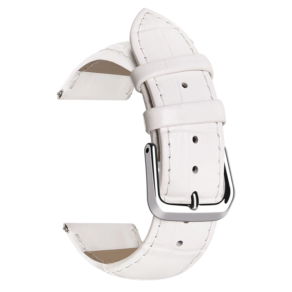 Premium Calfskin Leather Watch Strap with Free Tool - Universal Fit