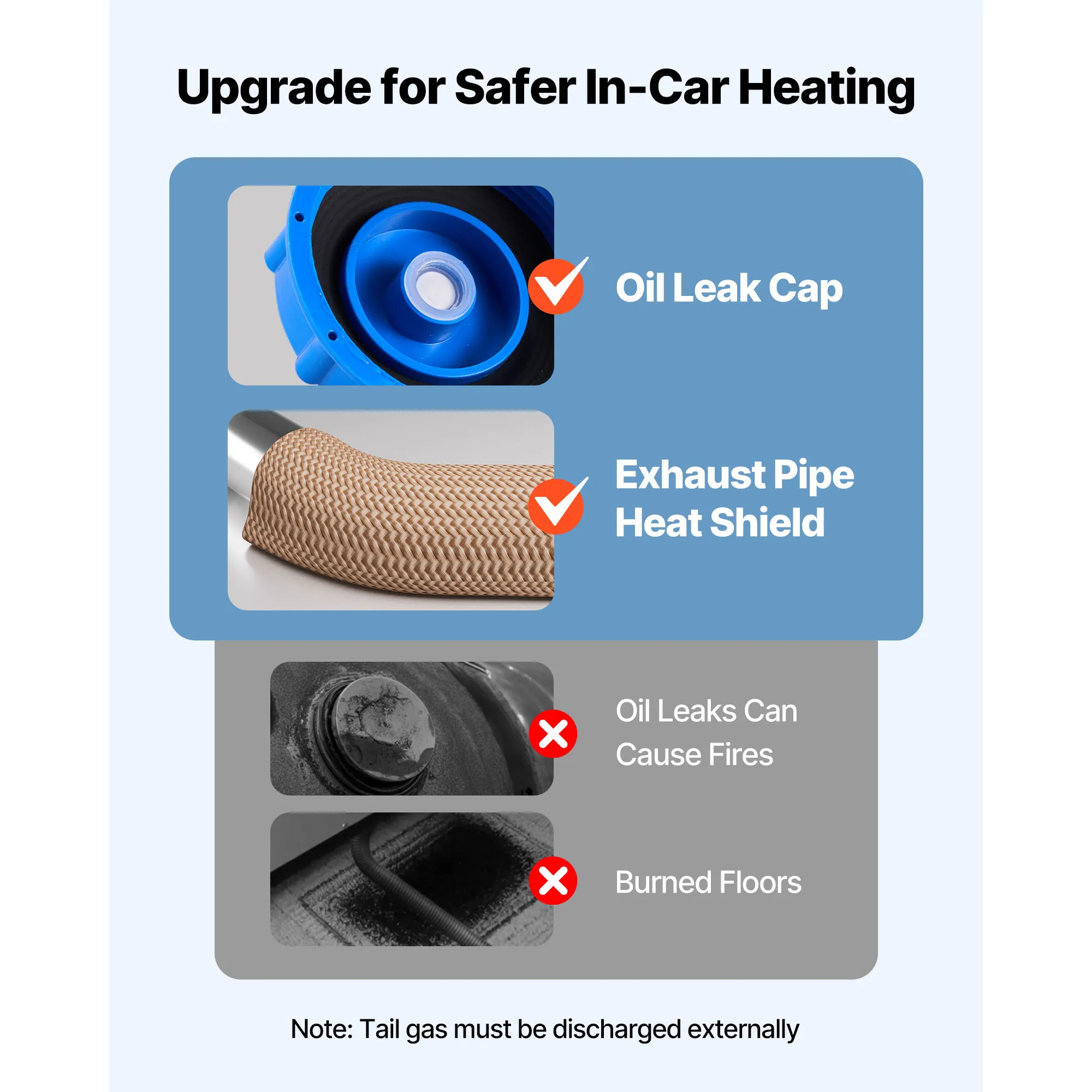 SucceBuy 8KW Diesel Air Heater 12V Diesel Heater with Remote Control 10L Fuel Tank Diesel Parking Heater for RV Trailer Camper