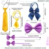 50PCS Bulk Dog Bowtie Small Dog Puppy Neckties Solid  Adjustable Bow Tie For Large DogsTies Elastic Dand Pet  Accessories 2