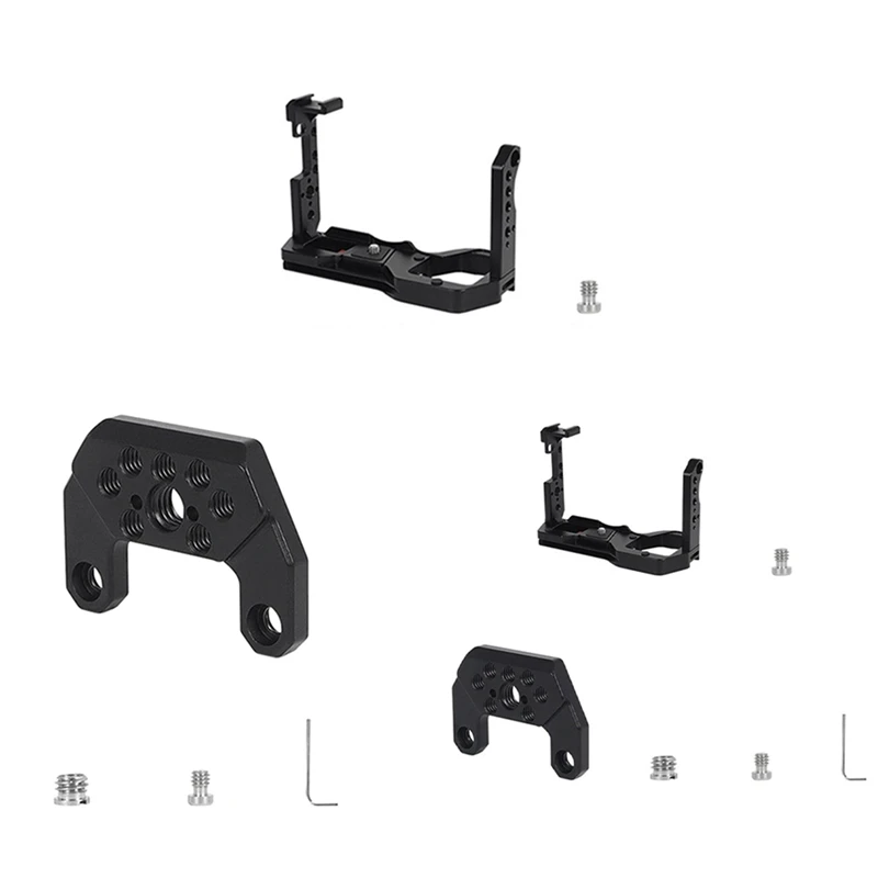 Nuovo Per Sony Fx30/Fx3 Slr Camera Flash Mount Top Cage Fotografia Espansione Cornice Protettiva Kit Gabbia Coniglio A Sgancio Rapido