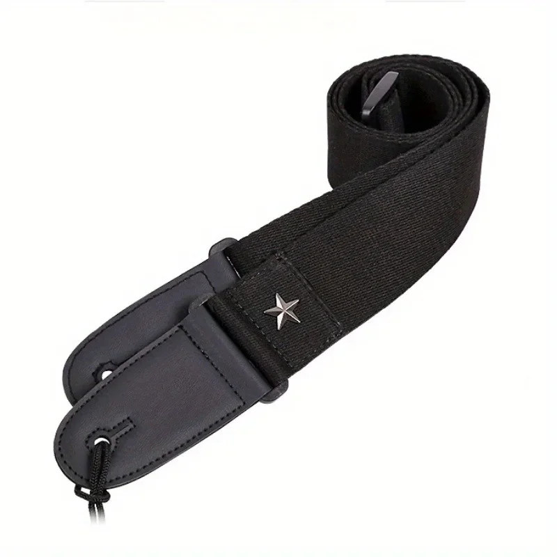 Guitar Strap Electric Acoustic Folk Guitarra Belt Straps Pick Pocket Accessories Thicken Mesh Paddles