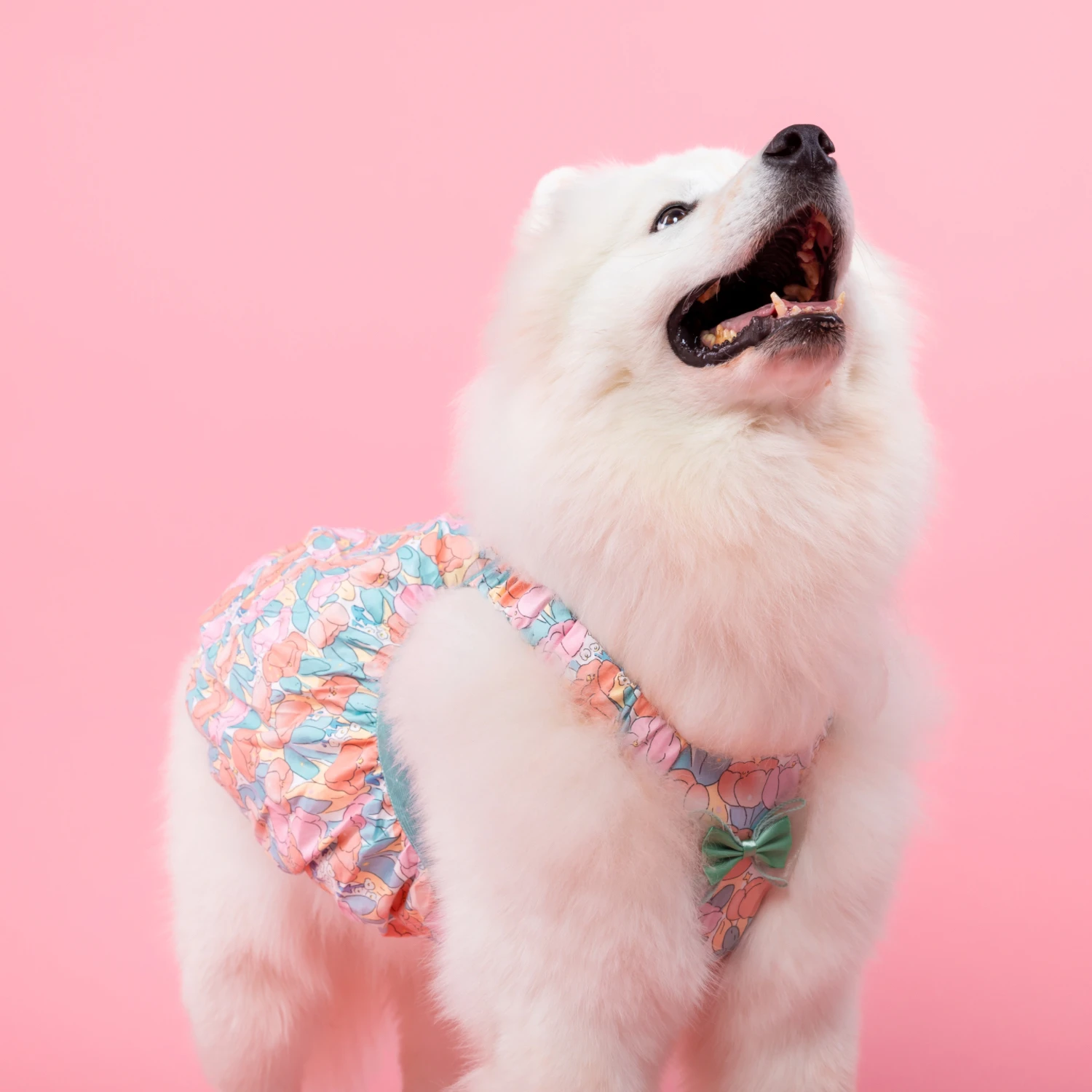 Soft Pet Dog Floral Dress - PeticaDeals