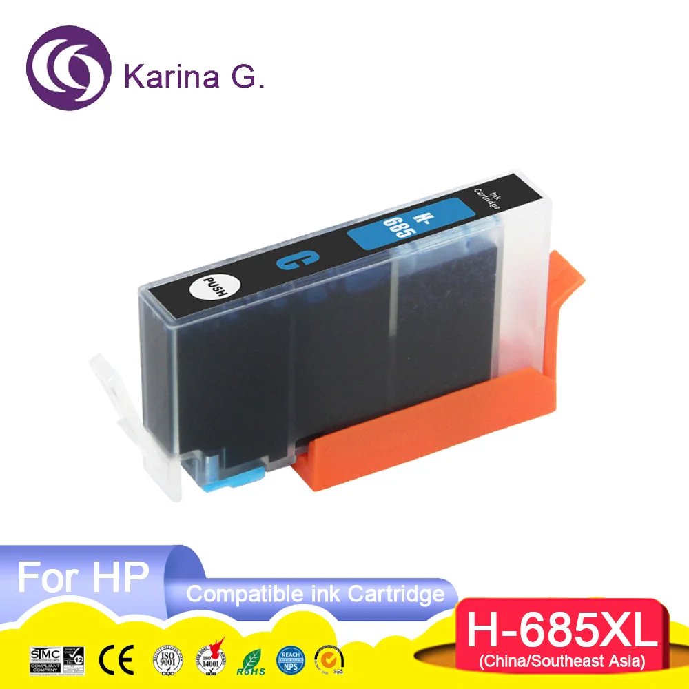 Ink Cartridge For 655 655xl H-655 Compatible For Deskjet Ink Advantage 3525 46