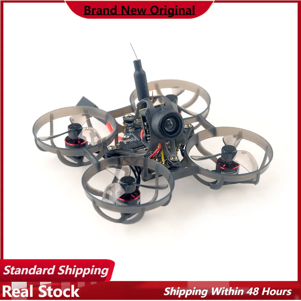 

HappyModel Mobula6 2024 1S 65mm Ultra Light Micro FPV Whoop Built-in Serial ELRS 2.4GHz SuperX ELRS 800TVL 400mW 0702 KV28000