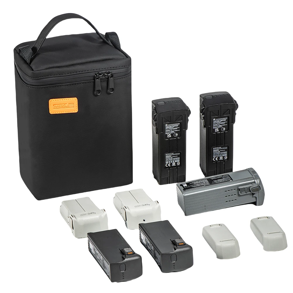 Battery Warmer Holds 2-3 Batteries USB Heating Protective Pouch Carrying Case for DJI Neo/Mini 3 Pro/Mini 4 Pro Accessories