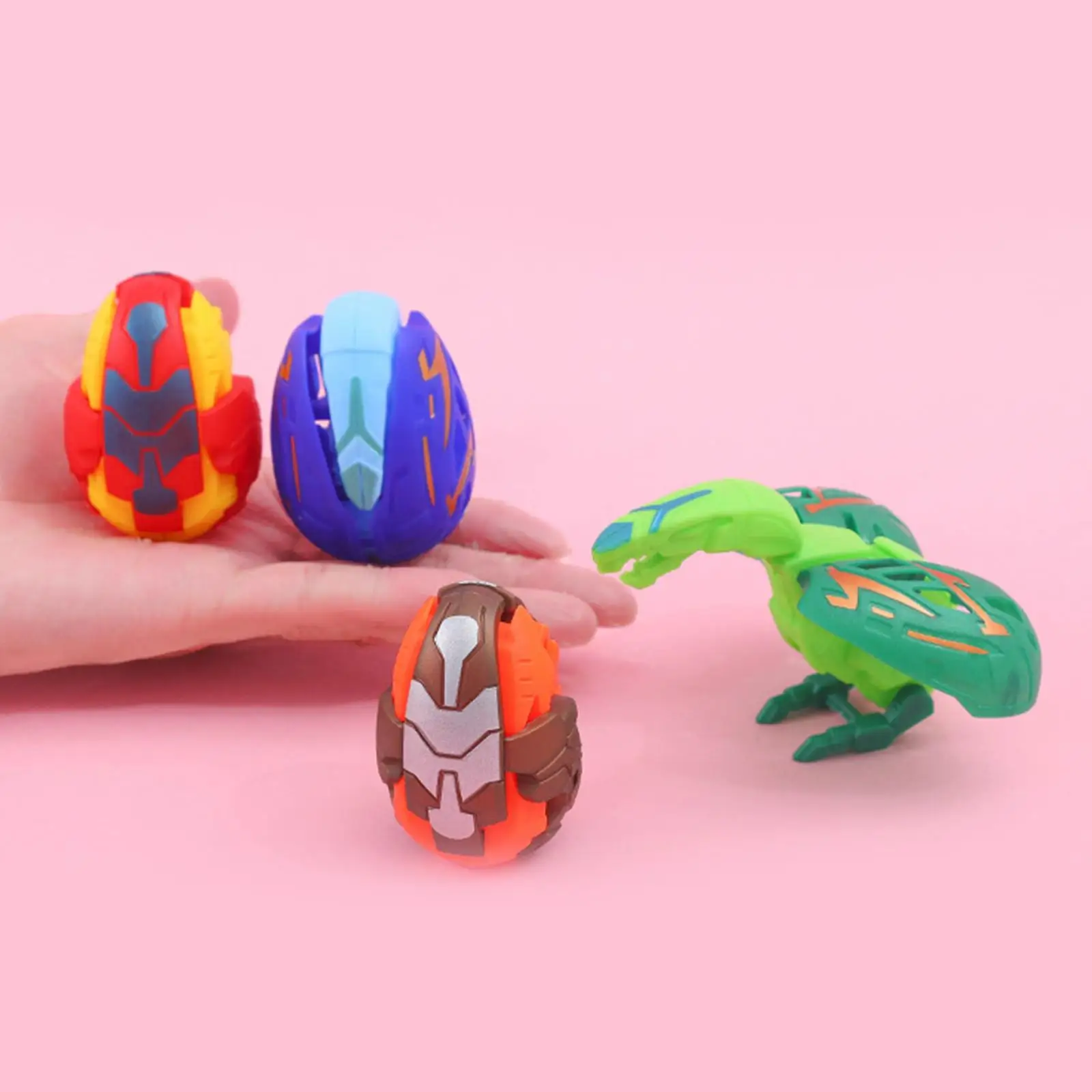 Dinosaurier Roboter verwandeln Verformung Dinosaurier Eier Spielzeug für Kinder automatisch verwandeln verdrehen Jungen Baby Lernspiel zeug – Detail 15