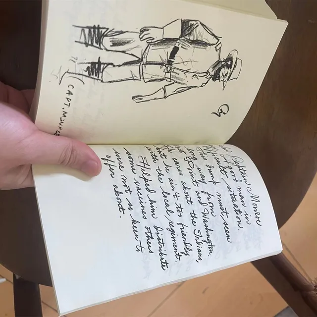 Game Red Dead Redemption 2 Arthur Morgan Diary Book Collection 