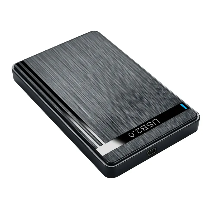 External Hard Drive Case 2.5" SATA to USB3.0 for SSD HDD with USB3.0/2.0 Cable ABS