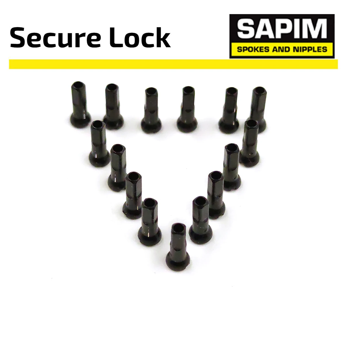 Secure Lock Spoke Nipples 14mm 14G 2.0 Mountain Bike Race CX GRAVEL BMX Bicycle Nipple Aluminium Alloy Locking Parts