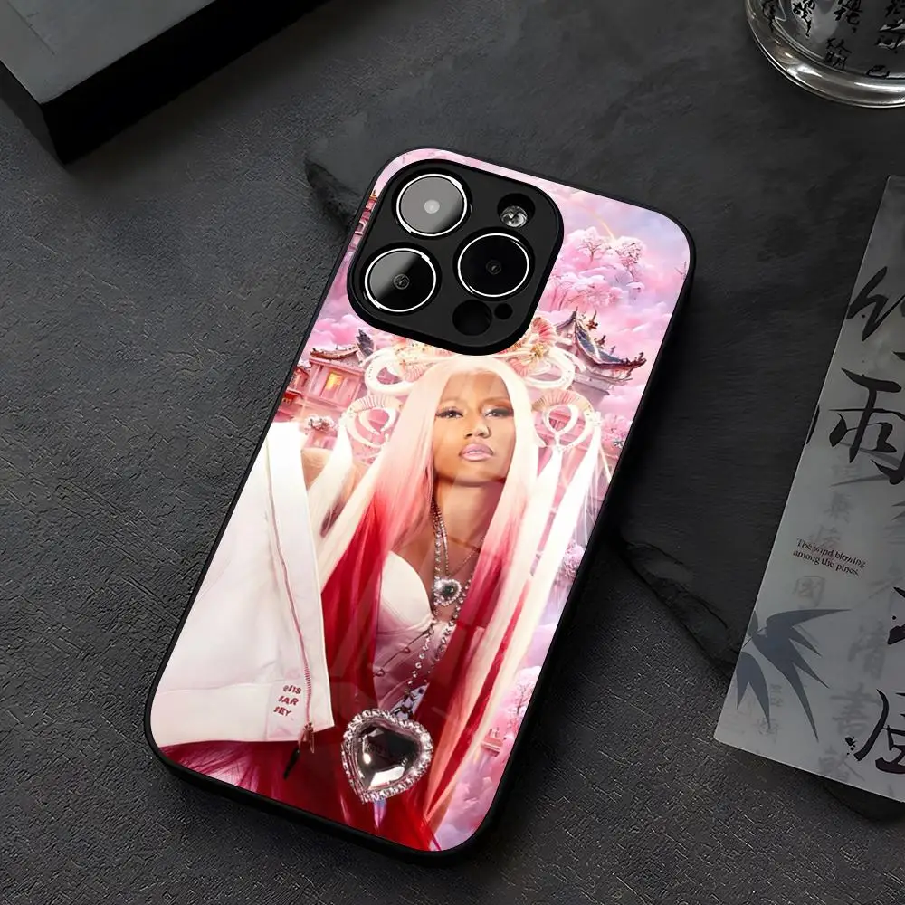Nicki Minaj Pink Friday 2 Phone Case Tempered Glass For Iphone 14 13 12 15 11 Pro Xs Max Plus Mini X Xr 8 7 6S Se2020 Coque