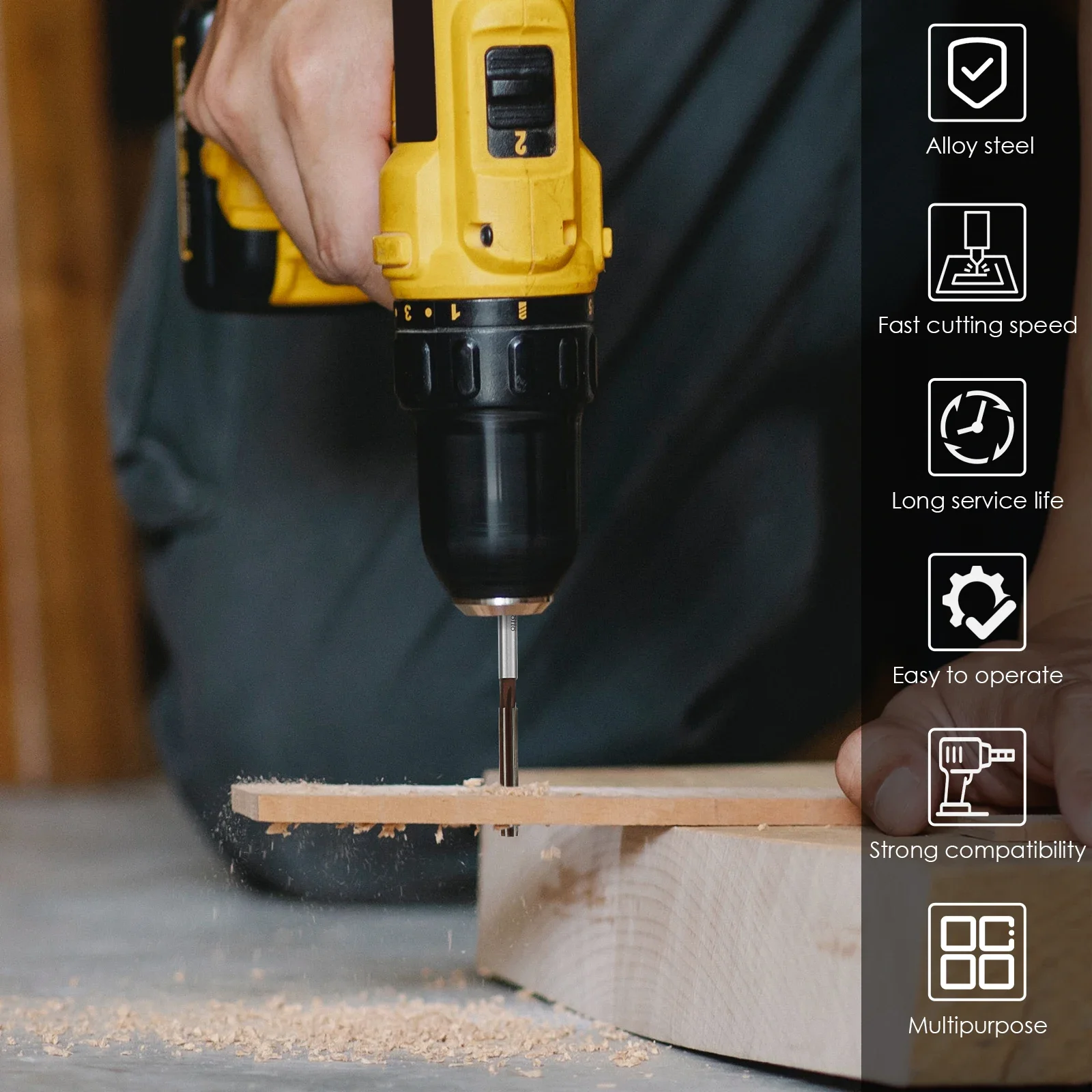 11Pcs Hand Reamer Set Alloy Steel Reamer Tool H8 Accuracy Straight Shank Milling Cutter Tool Hand Milling Cutter Tool Reusable