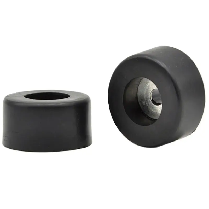 8 Piedini In Gomma Antivibranti Con Viti 30x20mm - Supporti Per Altoparlanti, Amplificatori Chitarra E Subwoofer Auto