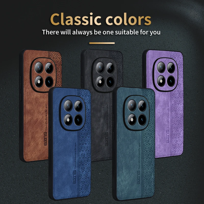 Business Skin Series Protective Phone Case for Xiaomi Redmi Note 17 Pro