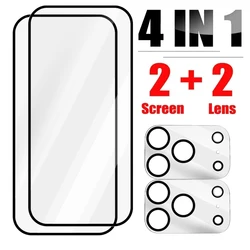6 - in - 1 Tempered Glass Screen and Lens Protector with 9H Hardness - iPhone 18 Pro (4 in 1 Glass)