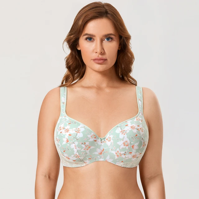 Women's Plus Size Bra, Delimira Balconette