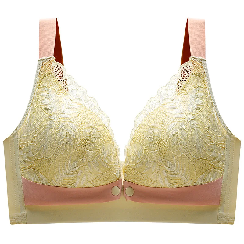 Thin Lace Maternity Breastfeeding Underwear For Women Comfortable Breathable Gathered Anti Sagging Bra For Pregnant Women 6