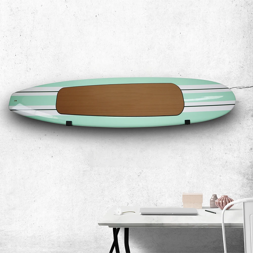 Aluminum Surfboard Wall Rack Display Stand Mount Storage Rack Indoor for SUP Longboards and Shortboard Multifunctional 2PCS/Set 5