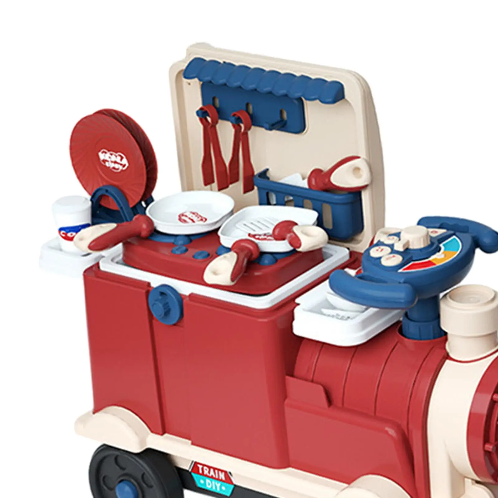 Children's Train Can Accommodate People 3D Craft Kits Kids Scooter Baby Seat