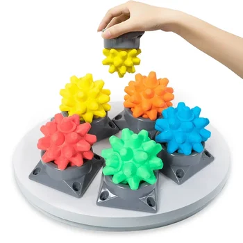 TPR Massage Ball Trigger Point Acupressure Hand Foot Muscle Pain Relief Release Stress Myofascia Ball Plantar Exercise Yoga Ball 1