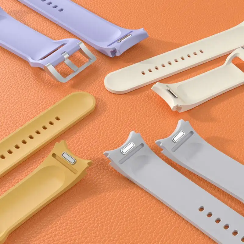 Quick-Fit Silicone Strap - Versatile Smartwatch Band 20mm
