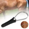 Horse Sweat Scraper Tool Shaving Shedding Blade Cattle Donkeys Clean Tool Knots Tangles for Donkeys Livestock Animal