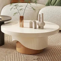 Tables basses de luxe tendance, table basse moderne avec rangement, table d'appoint esthétique, mesa de centro, meubles de salon 6