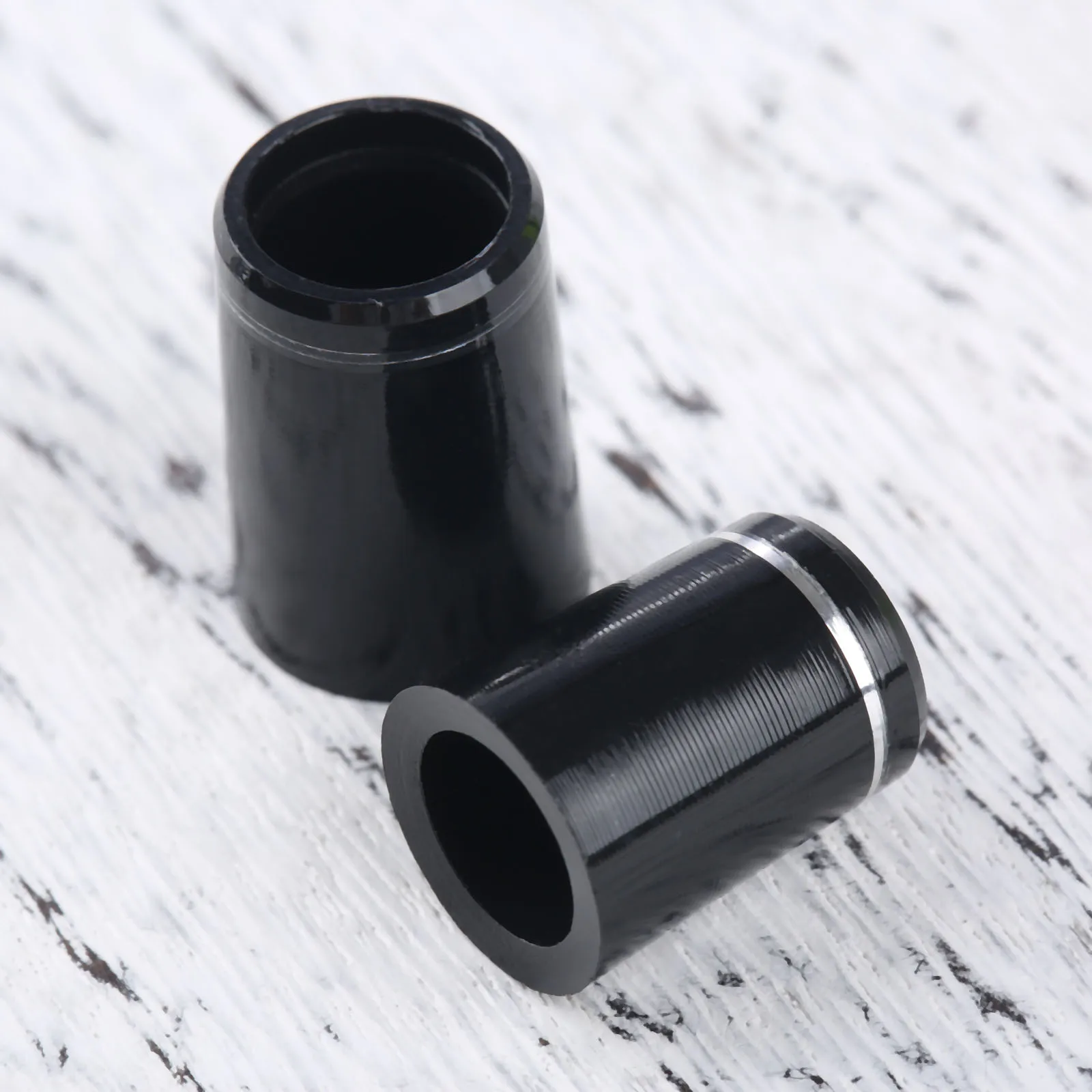10pcs Golf Ferrules Black Plastic 8.5X16X12.2mm / 9.5X19X13.4mm Fit for 0.335/0.370 Tip Irons/wood Shaft Golf Accessories