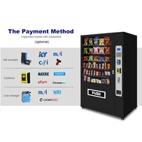 Distributeur automatique réfrigéré pour collations et boissons, pour articles de vente au détail 4
