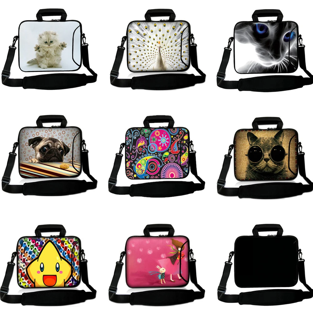 Viviviration 10 "12" 13.3 "14" 15.6 "Pollici Laptop Messenger Borsa Valigetta Borsa Per Macbook Air M1 M2 Lenovo Dell Xps Huawei