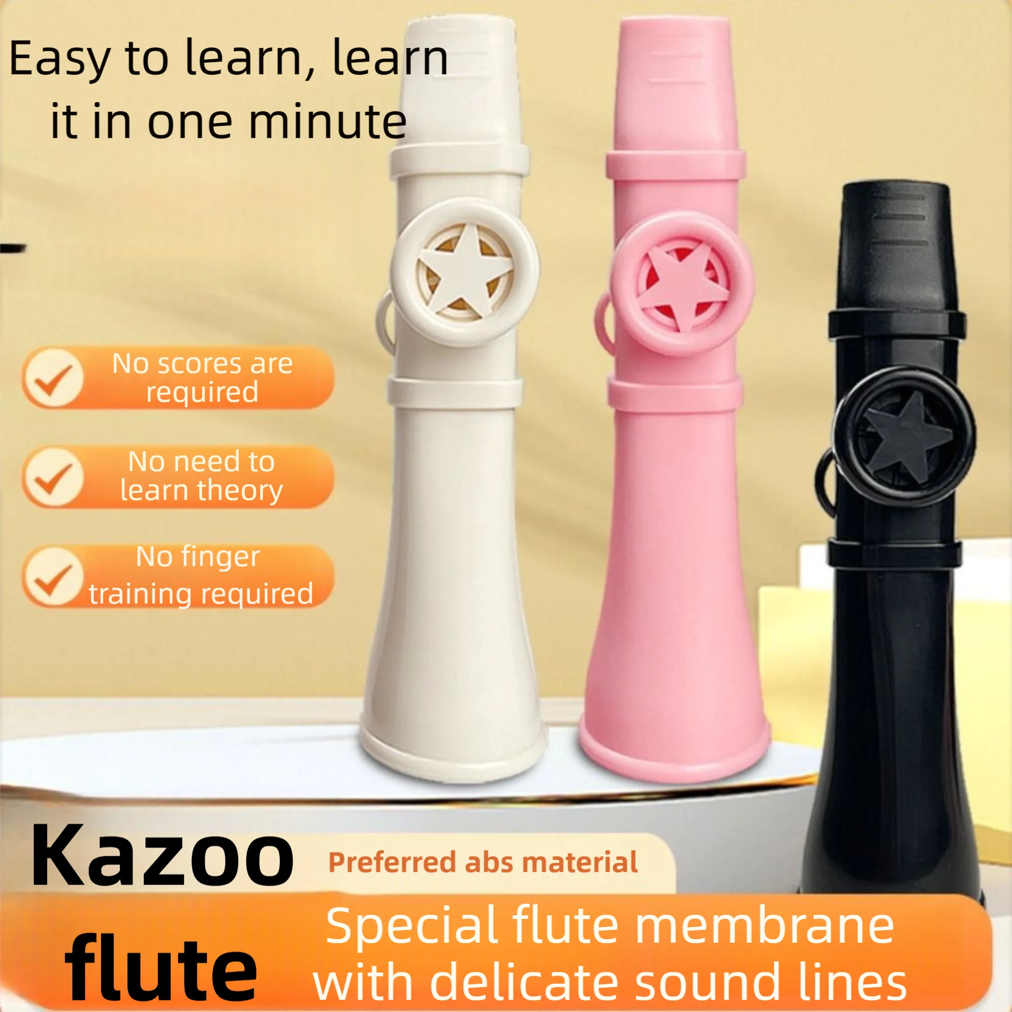HOT Kazoo Funny Whistle Sound Kazoo Funny Whistle Portable