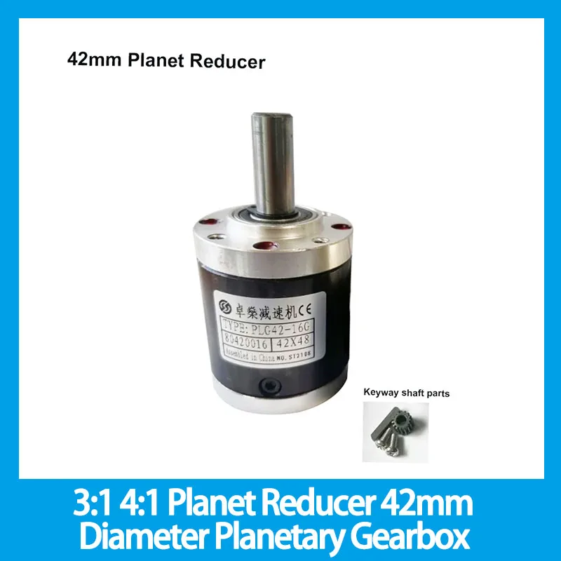Lot 3:1 4:1 Redutor Planeta 42 mm de Diâmetro Caixa de Engrenagens Planetárias para 775 795 895 dc do Motor Pcs